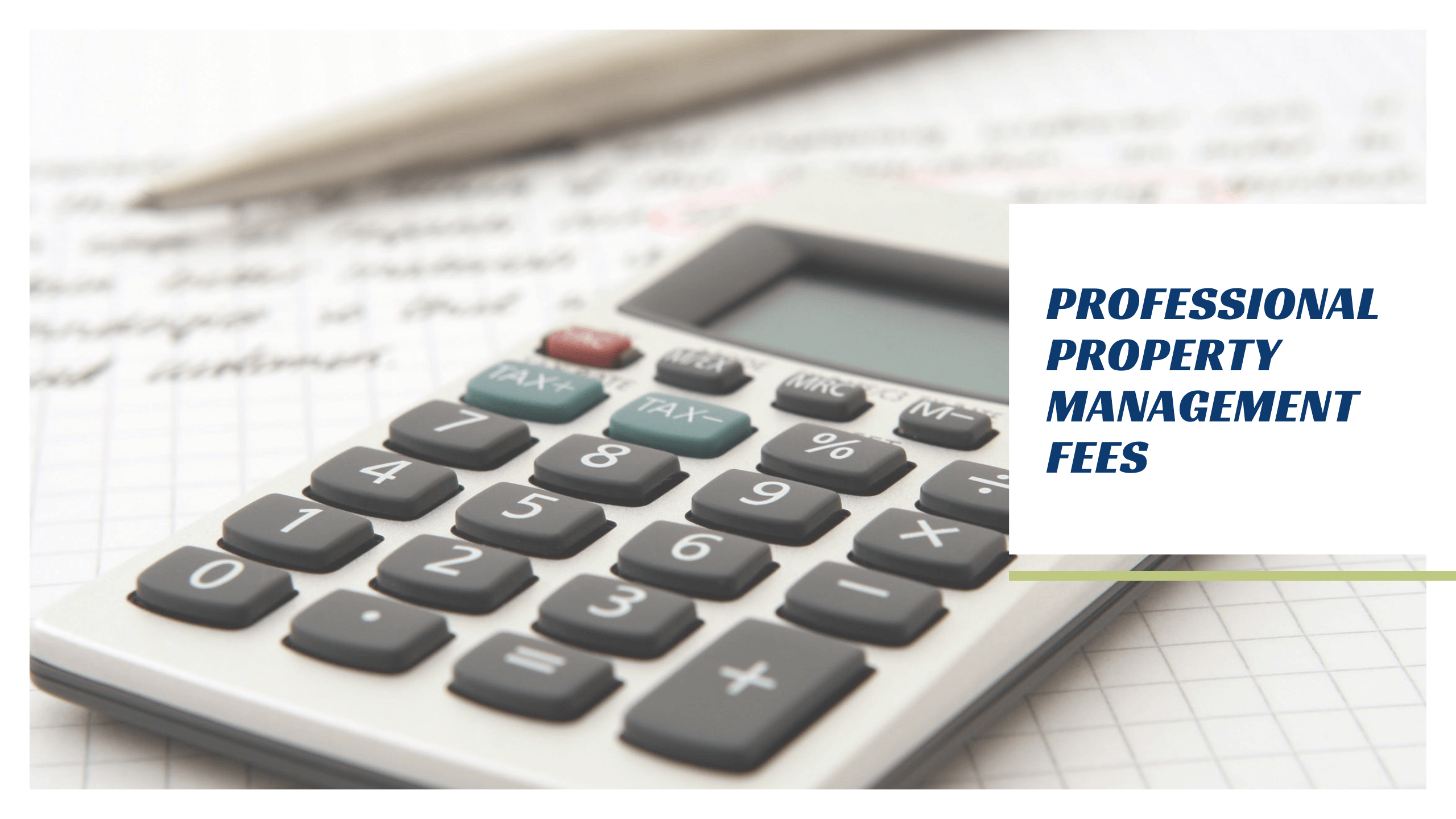 Property Management Fees in Dayton ManCo Property Services