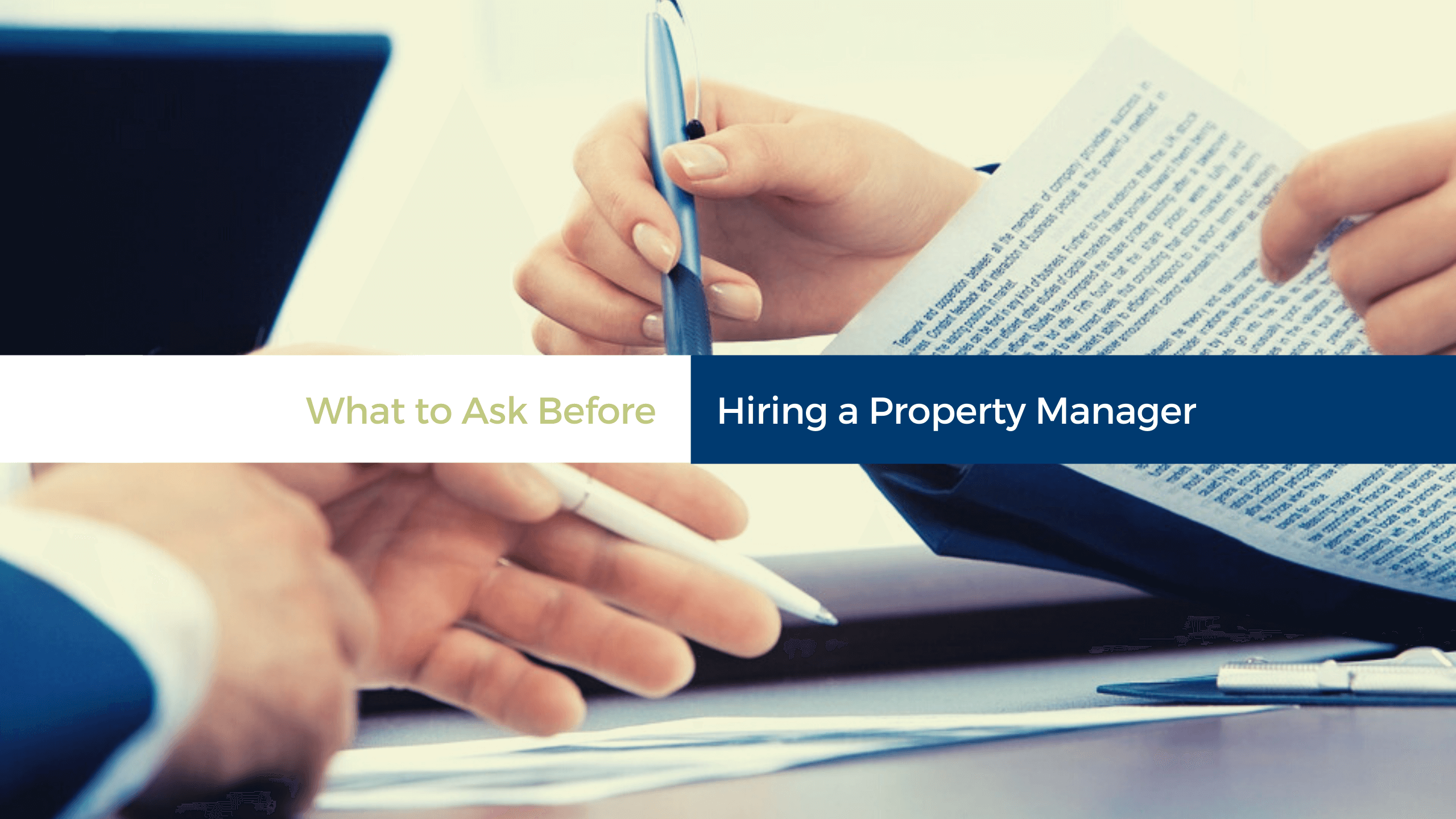 10 Questions to Ask Before Hiring a Professional Dayton Property Management Company