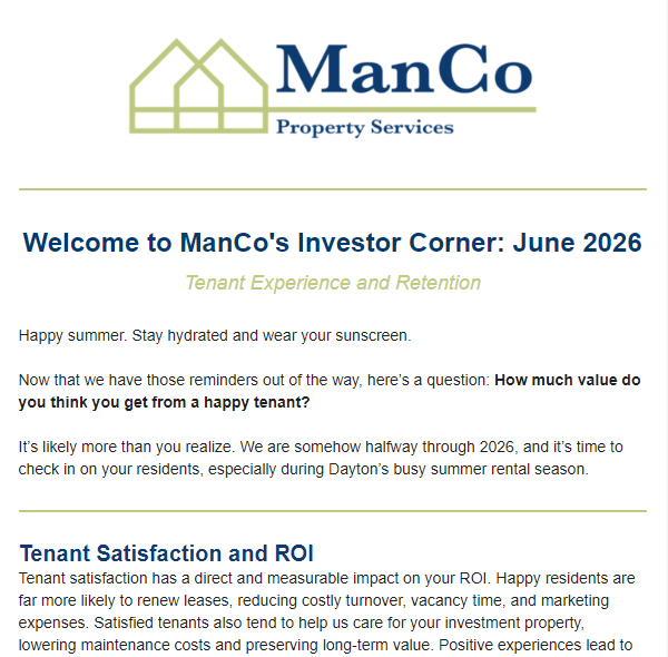 Tenant Experience and Retention